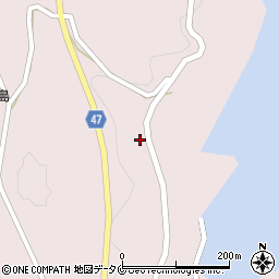 鹿児島県出水郡長島町諸浦1107周辺の地図