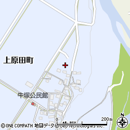 熊本県人吉市上原田町牛塚419周辺の地図