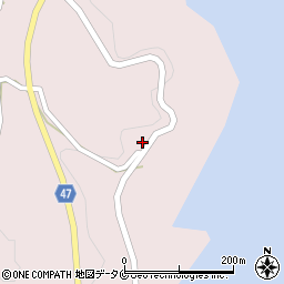 鹿児島県出水郡長島町諸浦1128周辺の地図