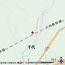 熊本県葦北郡津奈木町千代457周辺の地図