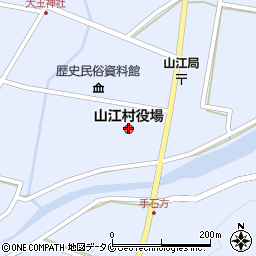 熊本県山江村（球磨郡）周辺の地図