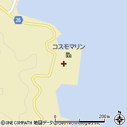 コスモマリン株式会社　造船所周辺の地図