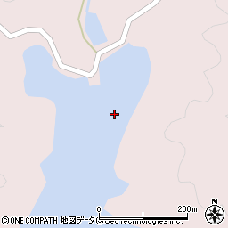 里浦周辺の地図