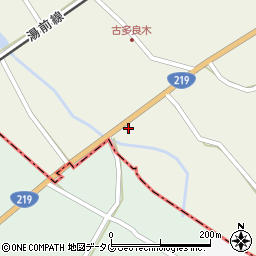 熊本県球磨郡多良木町多良木4393周辺の地図