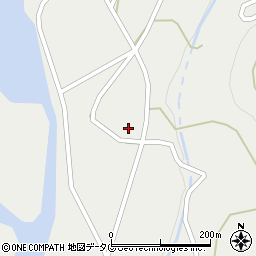 熊本県球磨郡相良村川辺1028周辺の地図