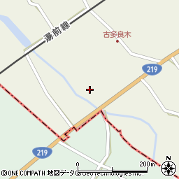 熊本県球磨郡多良木町多良木4533周辺の地図