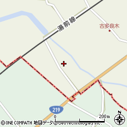 熊本県球磨郡多良木町多良木4410周辺の地図