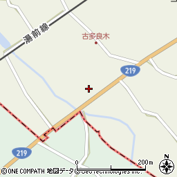 熊本県球磨郡多良木町多良木4539周辺の地図