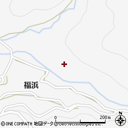 熊本県葦北郡津奈木町福浜1555-2周辺の地図