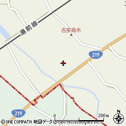 熊本県球磨郡多良木町多良木4543周辺の地図