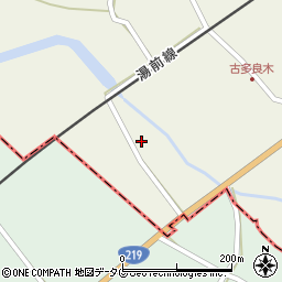 熊本県球磨郡多良木町多良木4424周辺の地図