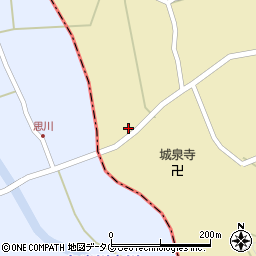 熊本県球磨郡湯前町4952周辺の地図