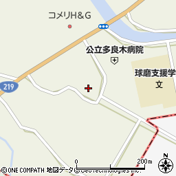 熊本県球磨郡多良木町多良木4257周辺の地図