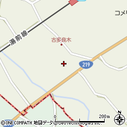 熊本県球磨郡多良木町多良木4547周辺の地図