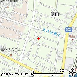 宮崎県児湯郡都農町明田3932周辺の地図