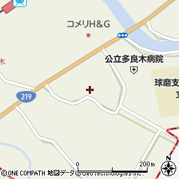 熊本県球磨郡多良木町多良木4261周辺の地図