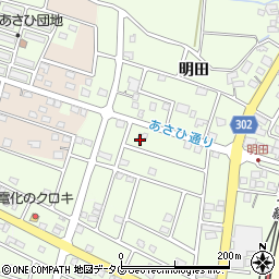 宮崎県児湯郡都農町明田3934周辺の地図