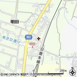 宮崎県児湯郡都農町明田3967周辺の地図