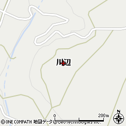 熊本県相良村（球磨郡）川辺周辺の地図
