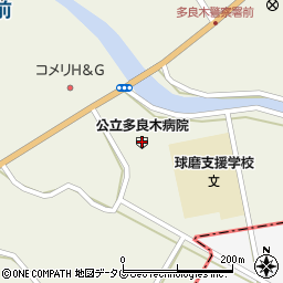 熊本県球磨郡多良木町多良木4210周辺の地図