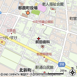 日本キリスト教団　都農教会周辺の地図