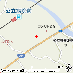 熊本県球磨郡多良木町多良木3989周辺の地図