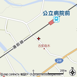 熊本県球磨郡多良木町多良木4041周辺の地図