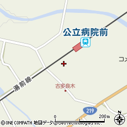 熊本県球磨郡多良木町多良木4034周辺の地図