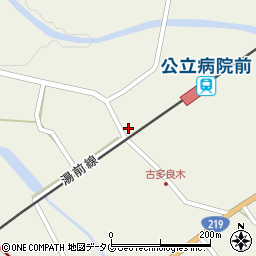 人吉球磨自動車協業組合上球磨工場周辺の地図