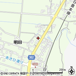 宮崎県児湯郡都農町明田3958周辺の地図