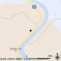 宮崎県西都市八重44周辺の地図