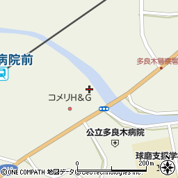 熊本県球磨郡多良木町多良木4129周辺の地図