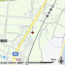 宮崎県児湯郡都農町明田4063周辺の地図