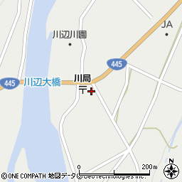 上川下公民分館周辺の地図