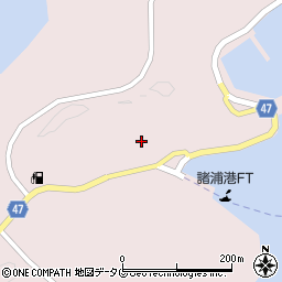 鹿児島県出水郡長島町諸浦195周辺の地図