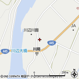 熊本県球磨郡相良村川辺1792周辺の地図