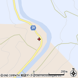 宮崎県西都市八重39周辺の地図