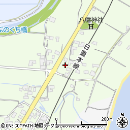 宮崎県児湯郡都農町明田4378周辺の地図