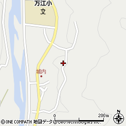 熊本県球磨郡山江村万江甲822周辺の地図