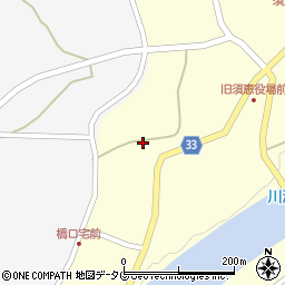 熊本県球磨郡あさぎり町須恵石坂周辺の地図