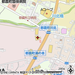 ダイソー宮崎都農店周辺の地図