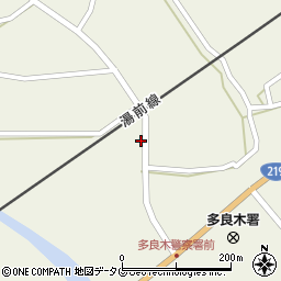 熊本県球磨郡多良木町多良木3289周辺の地図