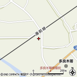 熊本県球磨郡多良木町多良木3412周辺の地図
