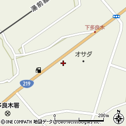 熊本県球磨郡多良木町多良木2843周辺の地図