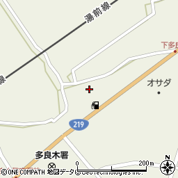 熊本県球磨郡多良木町多良木2815周辺の地図