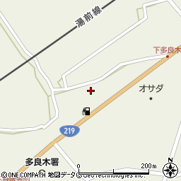 熊本県球磨郡多良木町多良木2811周辺の地図