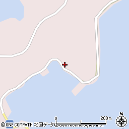 鹿児島県出水郡長島町諸浦46周辺の地図
