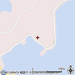 鹿児島県出水郡長島町諸浦21周辺の地図