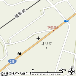 熊本県球磨郡多良木町多良木2805周辺の地図
