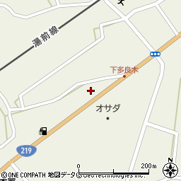 熊本県球磨郡多良木町多良木2804周辺の地図